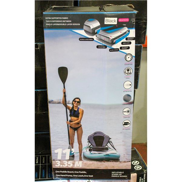 NEW 11' INFLATABLE STAND UP PADDLE BOARD
