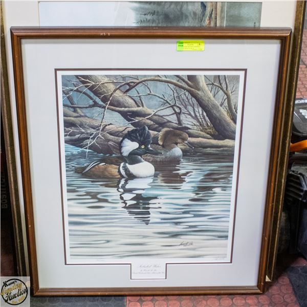 HAROLD ROE SIGNED LIMITED EDITION PRINT 26”W X