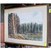 Image 1 : RON FINCH WATERCOLOR 37”W X 29” H