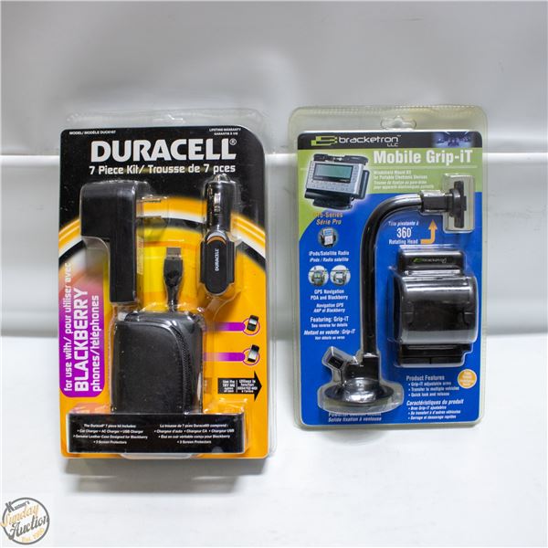 NEW ITEMS DURACELL 7 PC KIT & BRACETRON