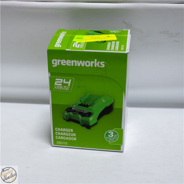 NEW GREENWORKS 24 VOLT LITHIUM