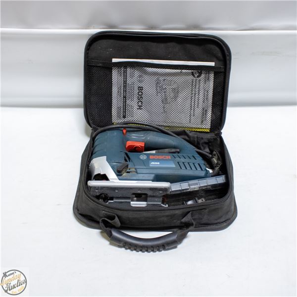 BOSCH JS260 TOP HANDLE JIGSAW WITH BITS, MANUAL