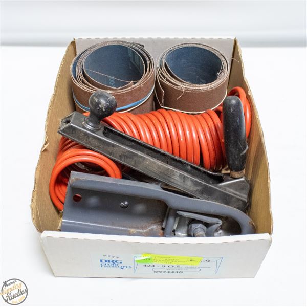 FLAT WITH RASP, AIR HOSE TRAILOR COUPLER,