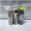 Image 1 : 3PK KRYLON SPRAY PAINT