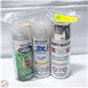 Image 1 : 3PK RUSTOLEUM SPRAY PAINT