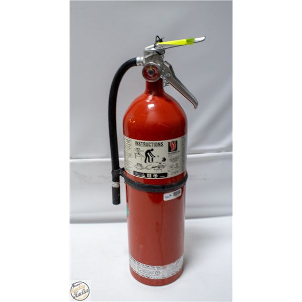 FULLY CHARGED FIRE EXTINGUISHER 10 LB