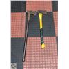 Image 1 : VINTAGE FORGED STEEL AXE & SPLITTING AXE