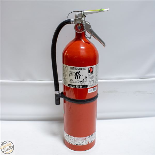 FULLY CHARGED FIRE EXTINGUISHER 10 LB