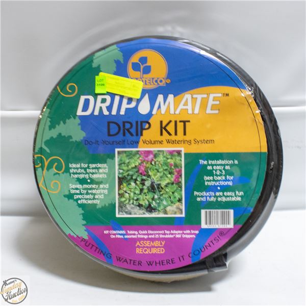 NEW SEALED DRIP MAKE DRIP KIT DYI WATERING SYSTEM