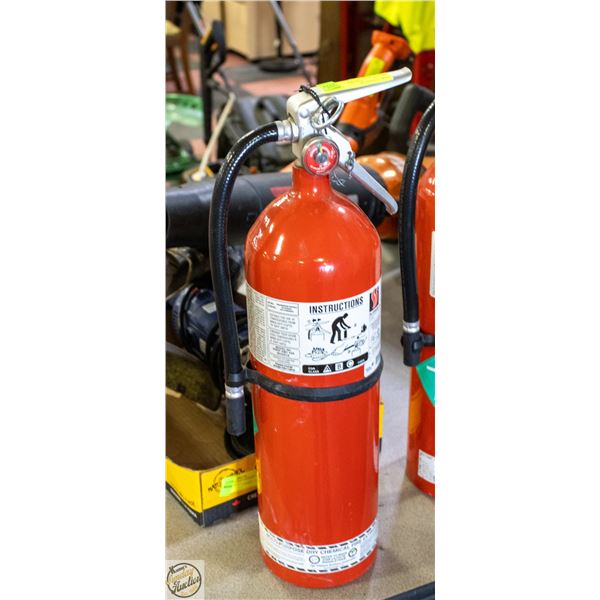 FULLY CHARGED FIRE EXTINGUISHER 10 LB