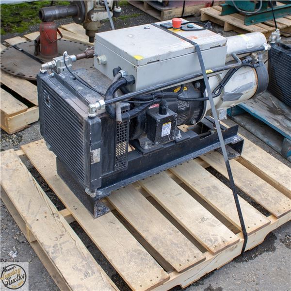 MATTIE ERC 505 ROTARY VANE AIR COMPRESSOR BALDOR