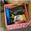 Image 1 : CRATE OF WORKOUT EQUIPMENT