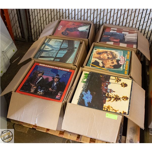 PALLET OF RECORDS