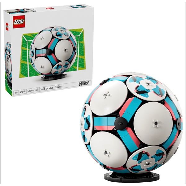BNIB LEGO Editions Soccer Ball - RV: $169.99 (#43019)