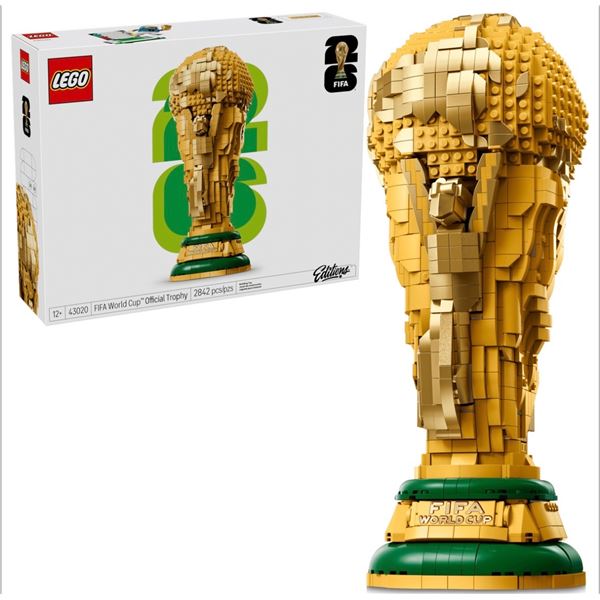 BNIB LEGO Editions FIFA World Cup Official Trophy - RV: $ 249.99 (#43020)