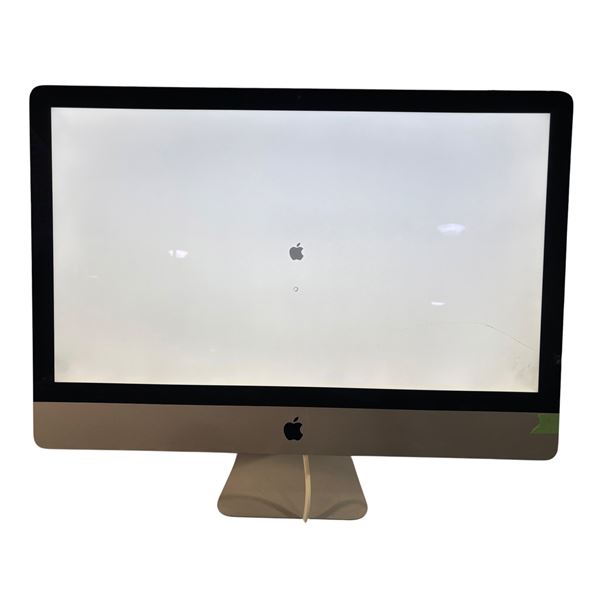 Apple iMac 27-inch A1419 (Late 2013 / Serial No. C02NJ9V0F8J4) - Tested / Powers On, screen crack (r