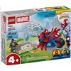 Image 3 : 4-Pcs - BNIB LEGO Spidey Spidey on his Motorcycle vs. Rhino, RV: $52 (#11206)