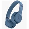 Image 1 : New Open Box - Beats Solo 4 Bluetooth Wireless On-Ear Headphones, RV: $279.95 - Slate Blue (#1795847