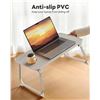 Image 3 : BNIB SAIJI Adjustable Laptop Table Grey (Model HL30), 20.6" x 11.8"