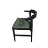 Image 3 : Floor Model - The Living Lab, Dark Wood Dining Chair, Black