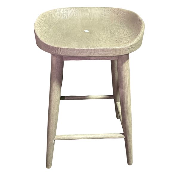 New Floor Model - The Living Lab, Wooden Round Stool