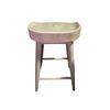 Image 4 : Floor Model - The Living Lab, Wooden Round Stool