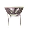 Image 3 : New Floor Model - The Living Lab, Metal Frame Chair with Woven Back