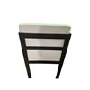Image 4 : New Floor Model - The Living Lab, Black and Wooden Frame Armchair