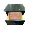 Image 2 : New Floor Model - The Living Lab, Black 3-Drawer NightStand (W21.5" - some minor wear)