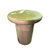 Image 2 : New Floor Model - Zach End-Table - Burnished Parawood, Dia. 16.5" x H20"