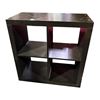 Image 1 : New Floor Model - The Living Lab, Black Cubed Storage Unit, 31" x 31" x 15.5" (some minor wear)