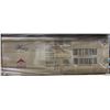 Image 2 : BNIB - Whitfield Lighting 3-Light White Drum Shade Gold Semi Flush Light - RV: $142 (SF1605-PWNG)