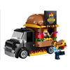 Image 2 : 2-Pcs LEGO City Burger Truck Toy Building Set, RV: $50 (#60404)