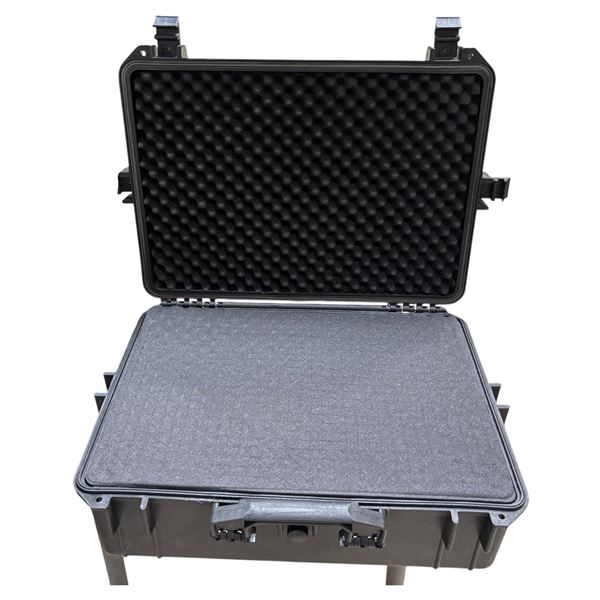 23" Hard Shell Equipment Case with Foam Inserts, H16" x 21" x 8.5"