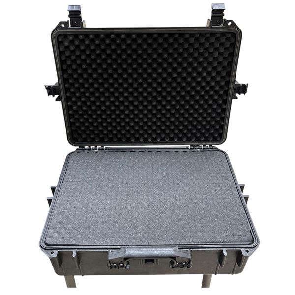 23" Hard Shell Equipment Case with Foam Inserts, H16" x 21" x 8.5"