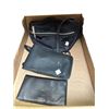 Image 1 : 3-Pcs Lot - Lululemon Belt Bag, Collab Crossbody Bag, Coach Checkbook Wallet