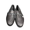 Image 1 : Salvatore Ferragamo Men's Moc-Toe Loafers (Size 8 - Unused)