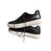 Image 2 : Geox Mens Deiven D Leather Sneakers (Size US 12 - Pre-Owned)