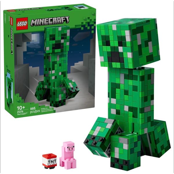 BNIB LEGO Minecraft The Creeper, RV: $49.99 (#21276)