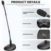 Image 3 : 2-Pcs BNIB BOYA Desktop Gooseneck Condenser Microphone, RV: $160 (Model BY-GM18CB)