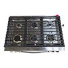 Image 2 : Display Model - Frigidaire Gallery 36" Slide-In Gas Range and Whirlpool Stainless Steel Range Hood (