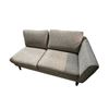 Image 1 : 1-Pcs 2.5-Seater Sofa, Dark Grey Fabric, W62" (WMS-00078-202)