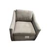 Image 1 : Grey Upholstered Armchair, W32"