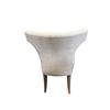 Image 4 : Light Beige Upholstered Dining Chair