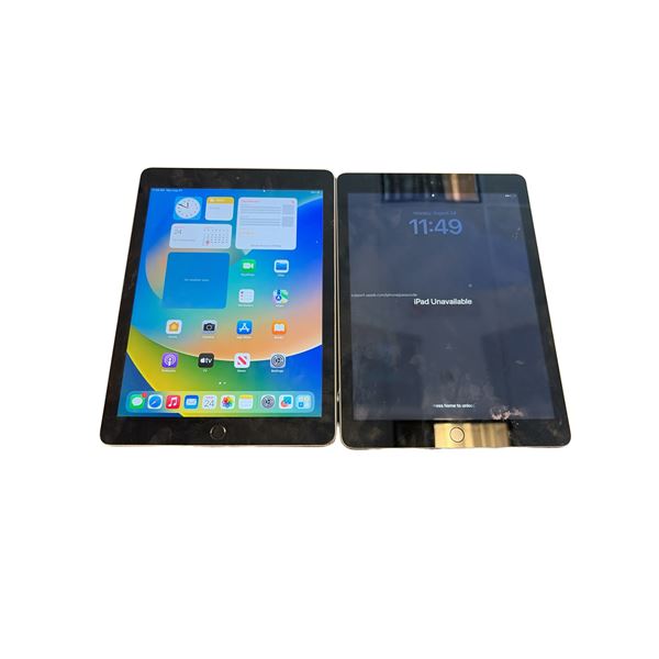 Group of 2 iPad A1822 - (Tested Working  - One Needs Reset)