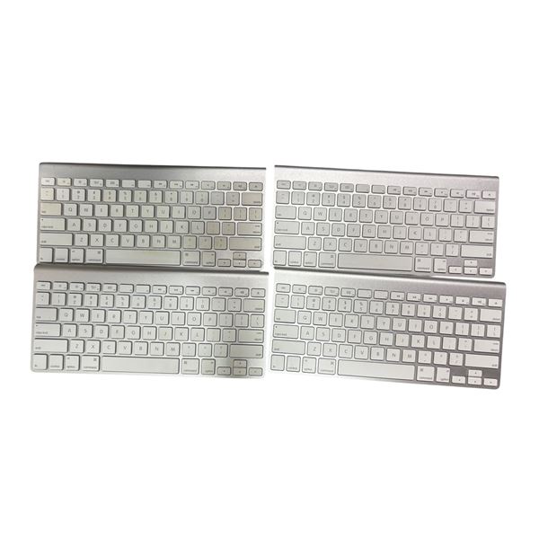 Group of 4 - Apple Wireless Keyboards (Model A1314)