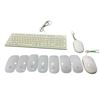 Image 1 : Group of Keyboards and Mice Includes Apple Model A1296 and Various Other Models