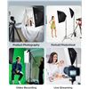 Image 3 : BNIB - Skytex Softbox Lighting Kit 2-Pack, RV: $129.99, 20x28" Soft Box, 85W 2700-6400K E27 LED Bulb