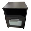 Image 2 : Pair of End Tables, Black, H21" x W15.5" x D16" Each