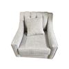 Image 1 : Light Grey Armchair, W55"